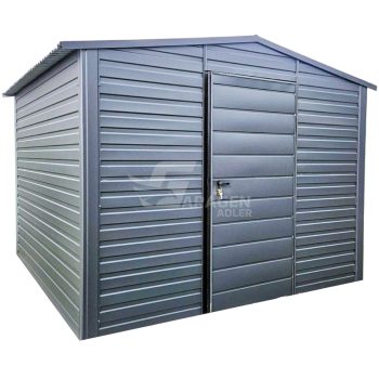 Gartenhaus - Gartenschuppen 3x3m - Tür - Anthrazit - Satteldach | GP429 |