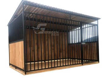 Hundezwinger - 3x2m Holzboden  GP176