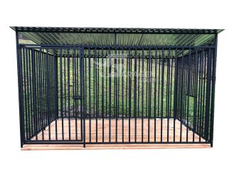 Hundezwinger 3x3m Holzboden GP182